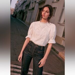 Sezane Bert blouse size FR 36/ US4